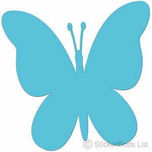 Clipart butterfly sky blue. Details about stickers decals