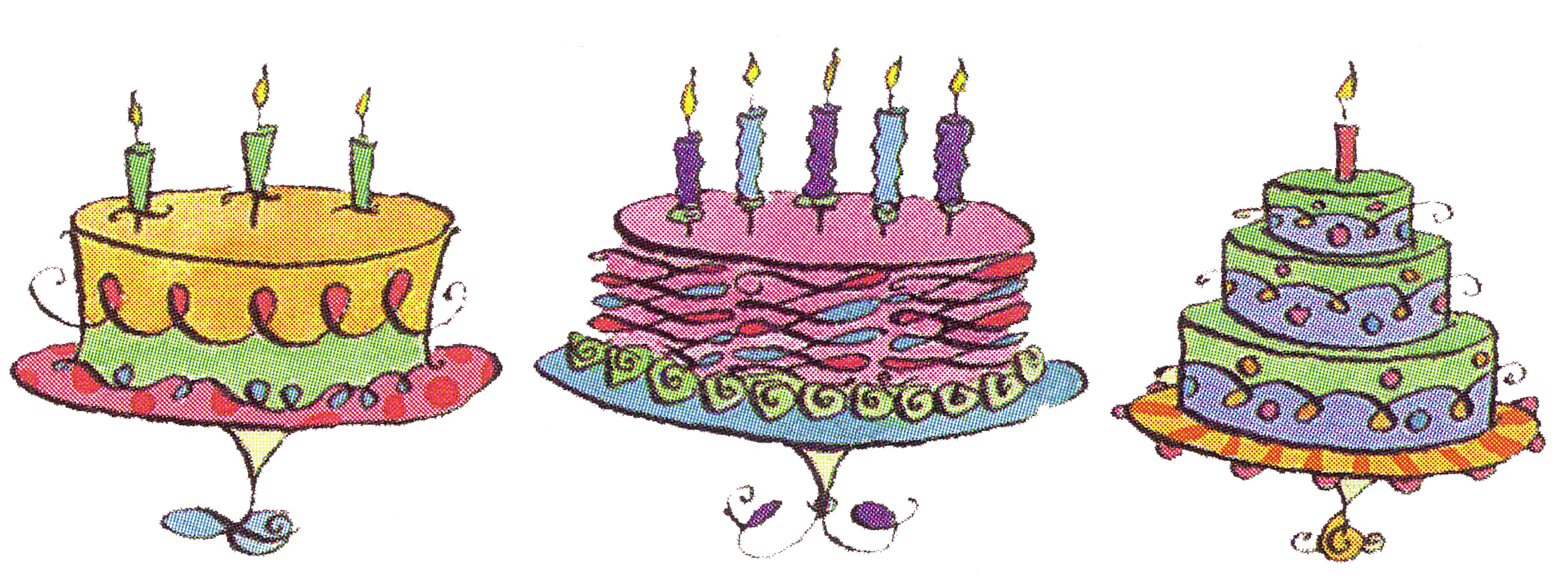 tall clipart birthday cake
