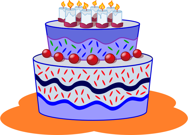 clipart cake cartoon