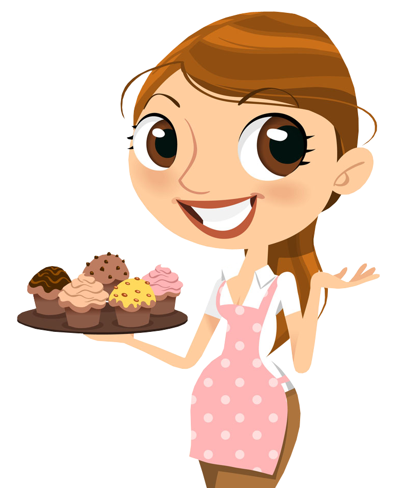 Muffins clipart mom cooking. Pin by marina on