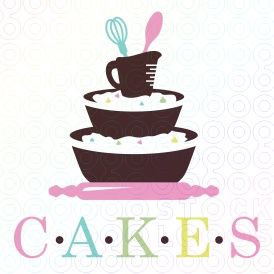 Pictures of business logos. Clipart cake logo