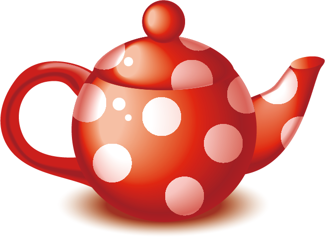 clipart cake teapot