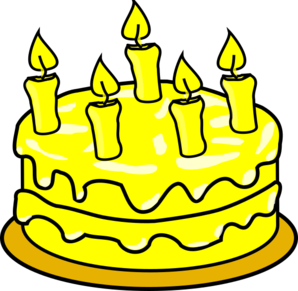 Clip art at clker. Clipart cake yellow cake