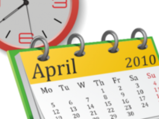 clipart calendar duration