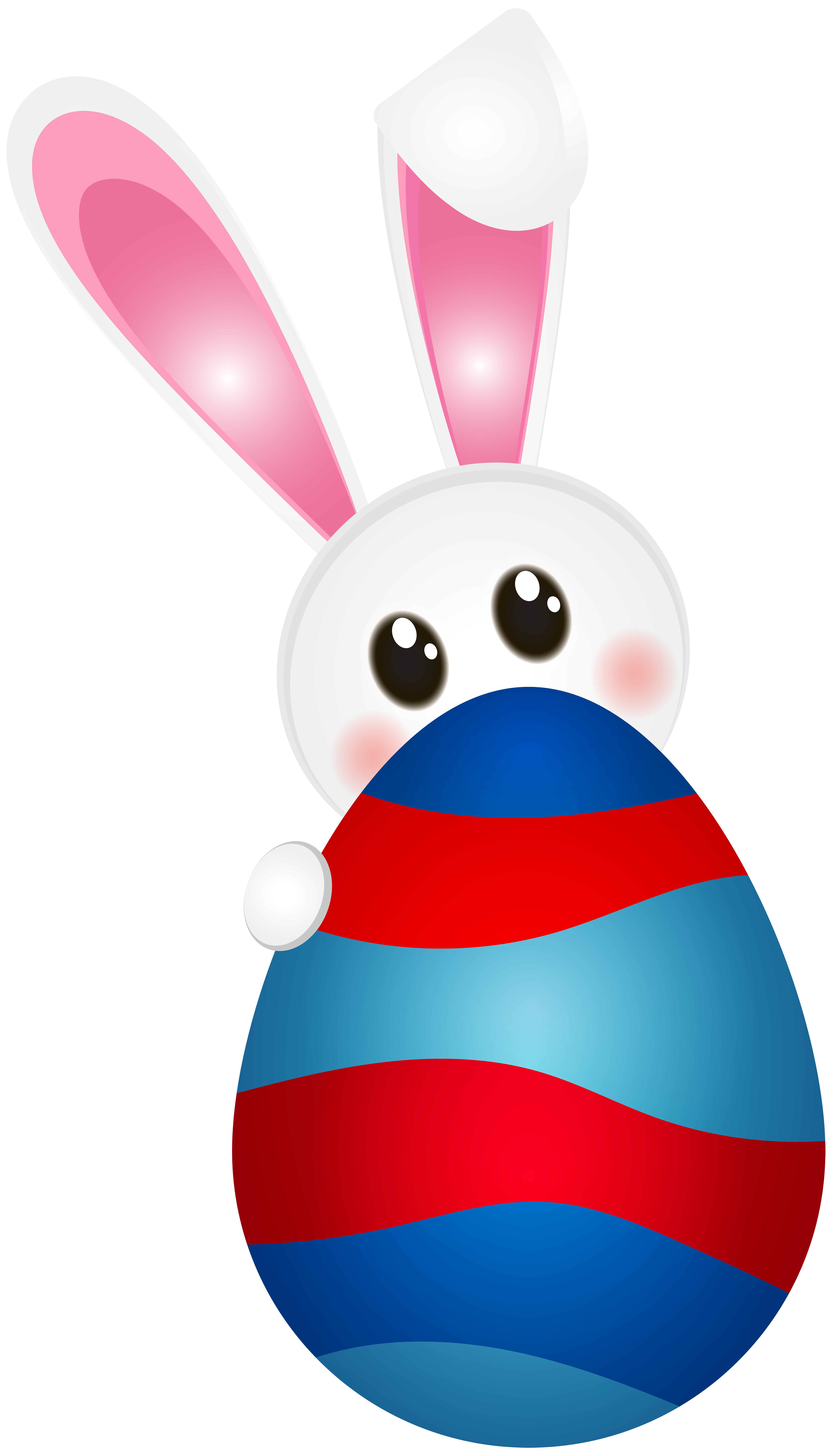 Pin clipart cute. Easter egg bunny clip