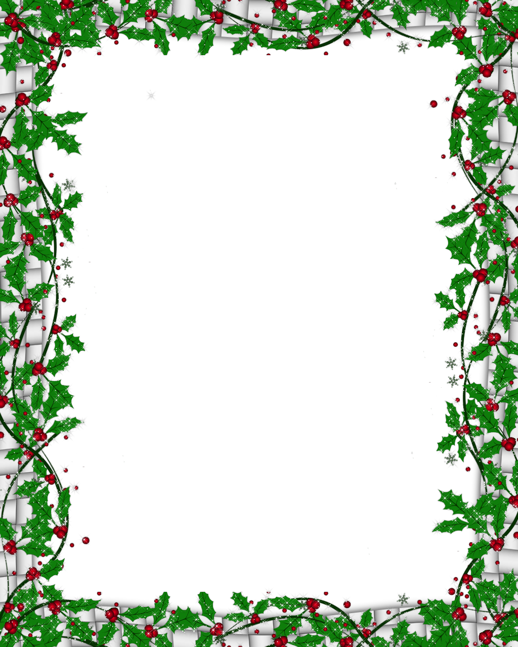 Christmas white frame with. Clipart frames holiday