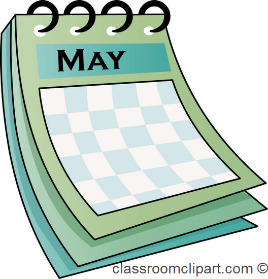 clipart calendar may