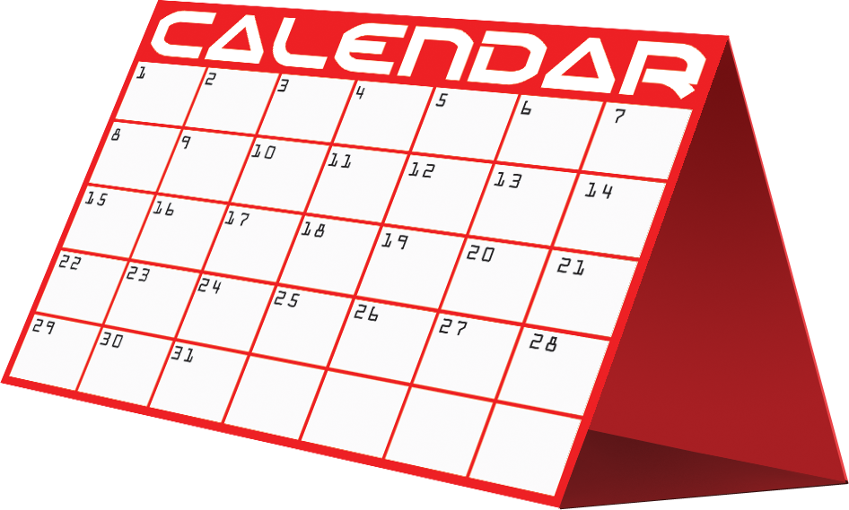 clipart calendar monday