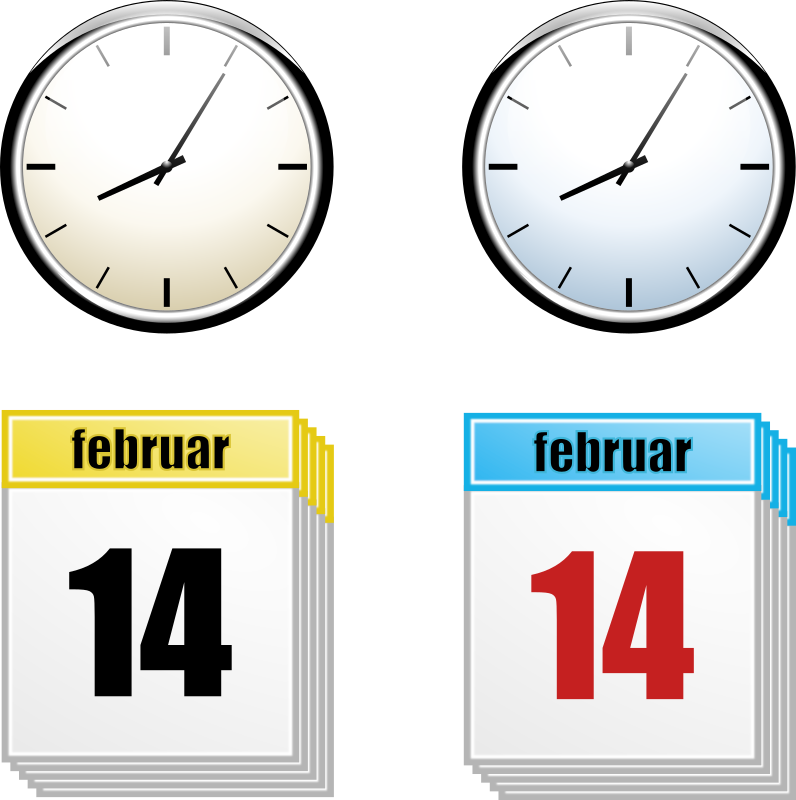 clipart calendar timeline