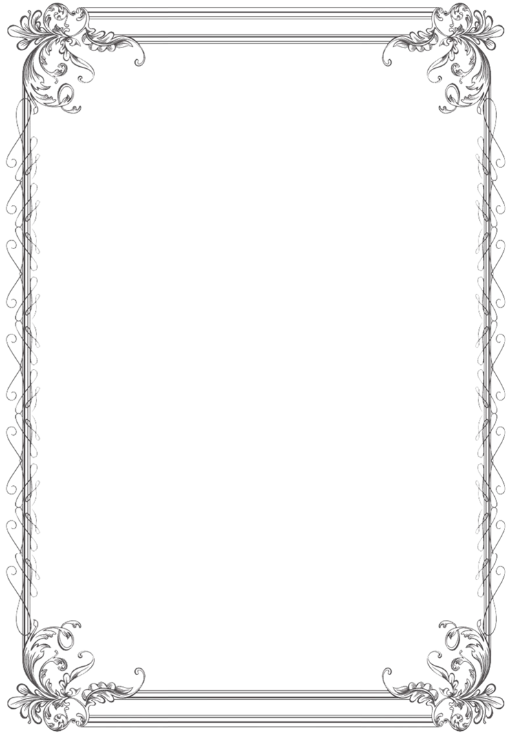 Custom vintage frame five. Lace clipart gothic wedding