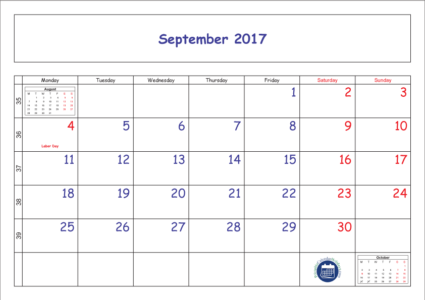 clipart calendar week