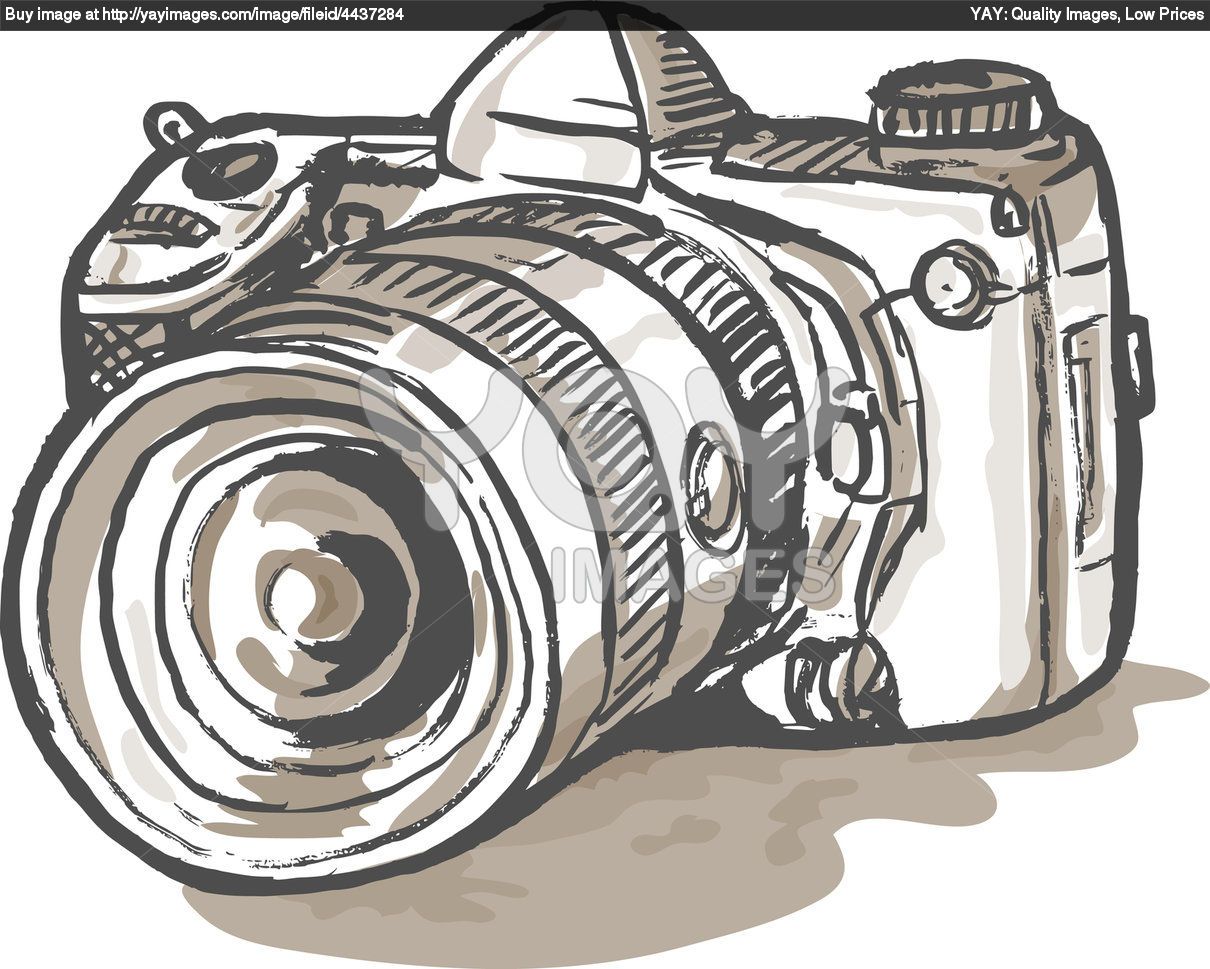 Cartoon google search to. Clipart camera old school