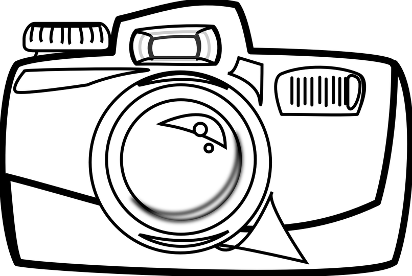 clipart camera sketch