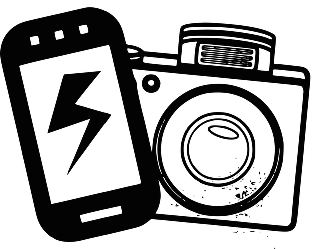 Easy drawing at getdrawings. Heart clipart camera