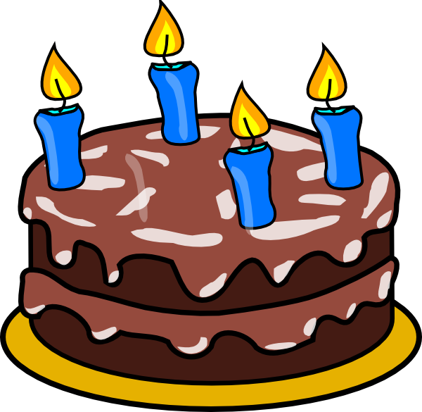 dot clipart birthday candle number