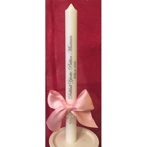 clipart candle baptism candle
