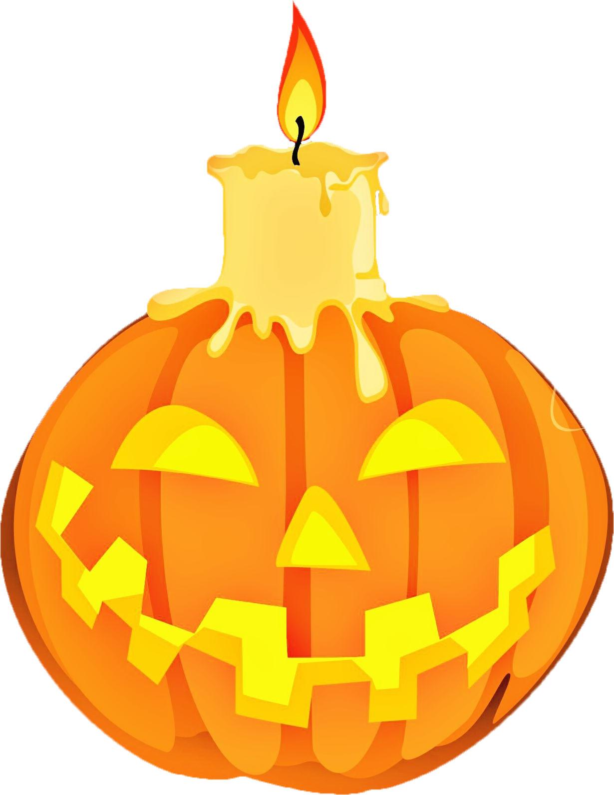 Clipart halloween transparent background. Jack o lantern and