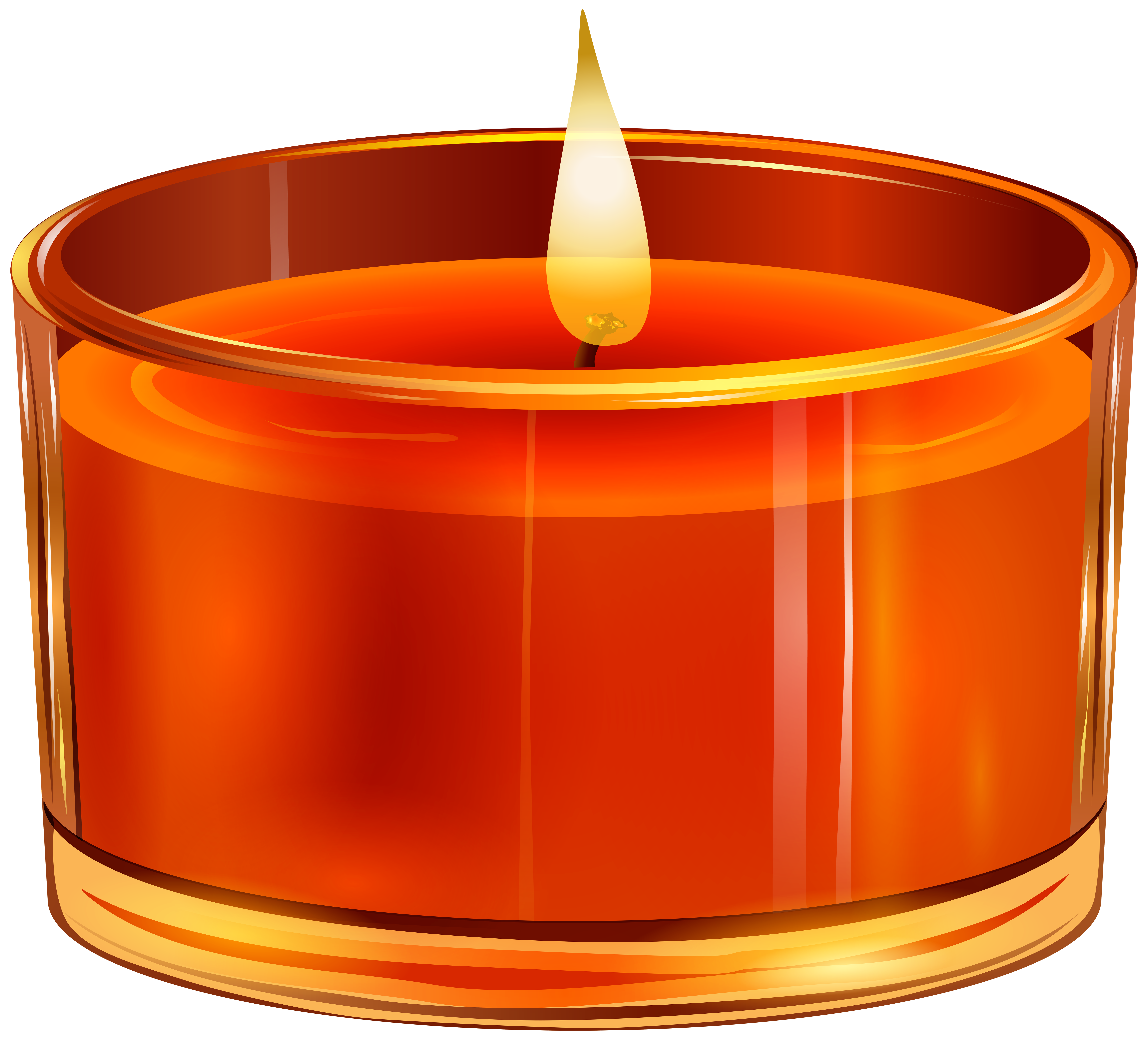 clipart clock candle
