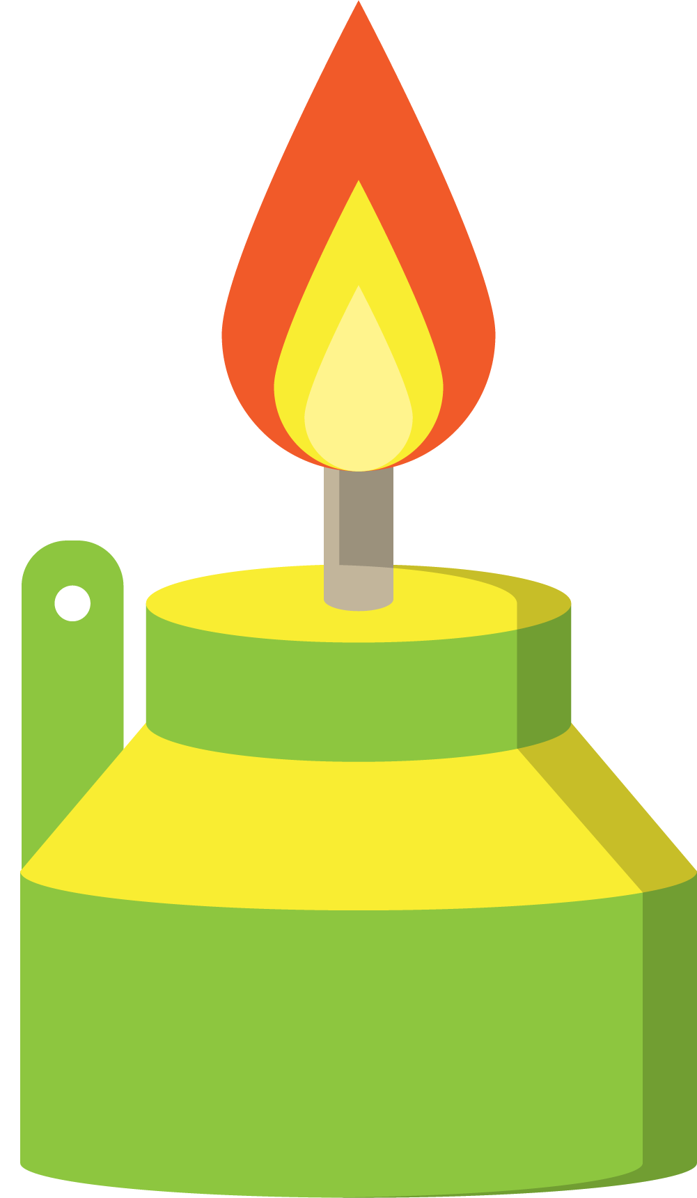 clipart candle green candle