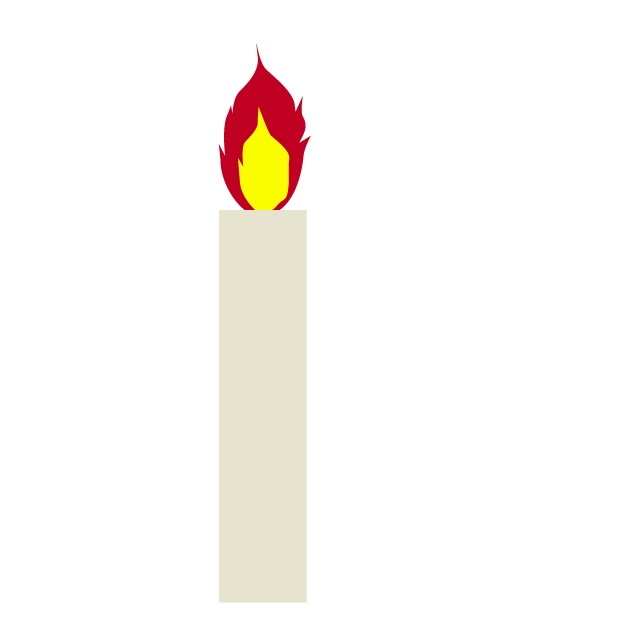 clipart candle illustration