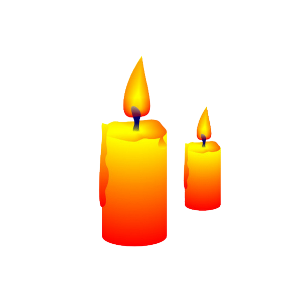 clipart candle lighting candle