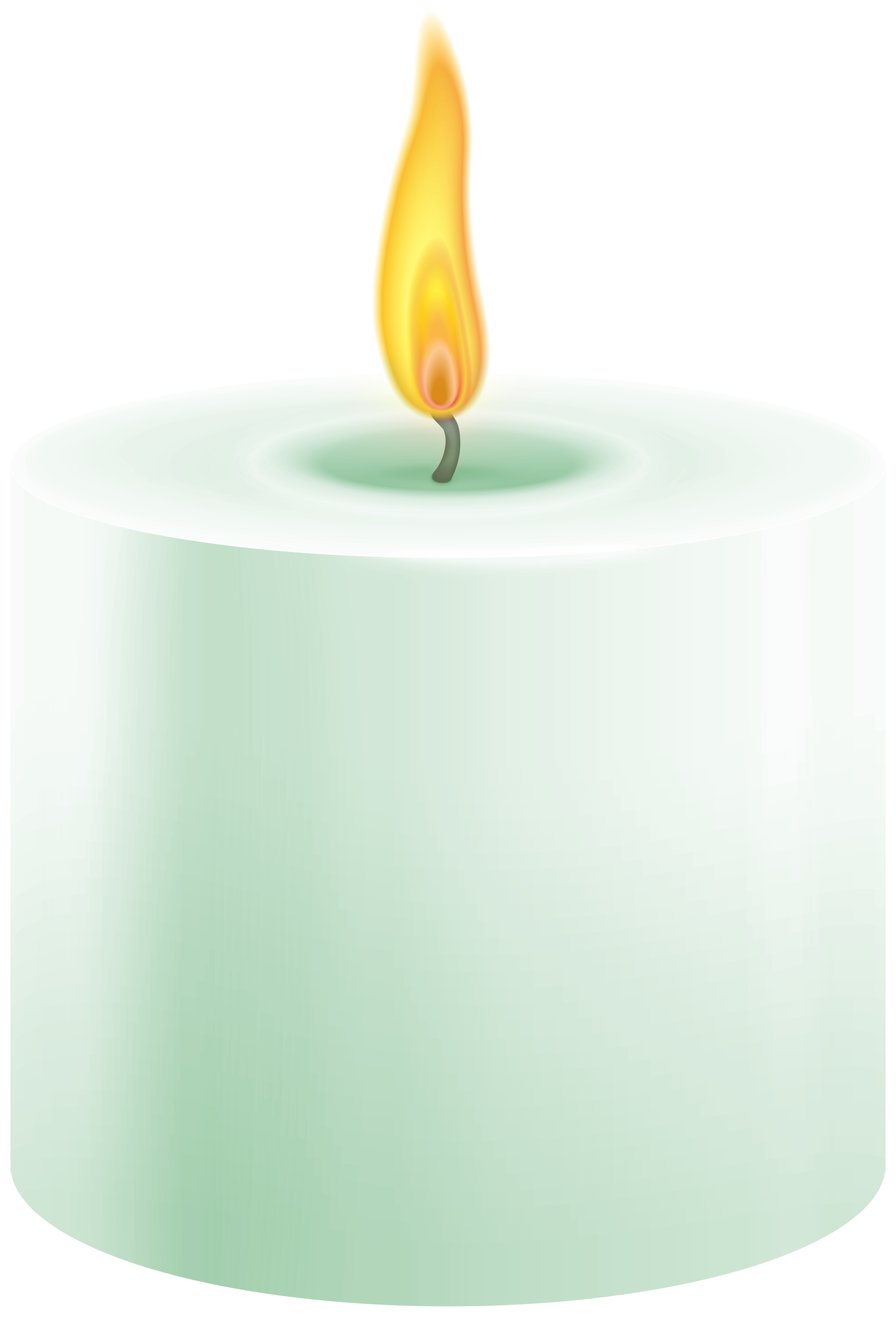 clipart candle pillar candle