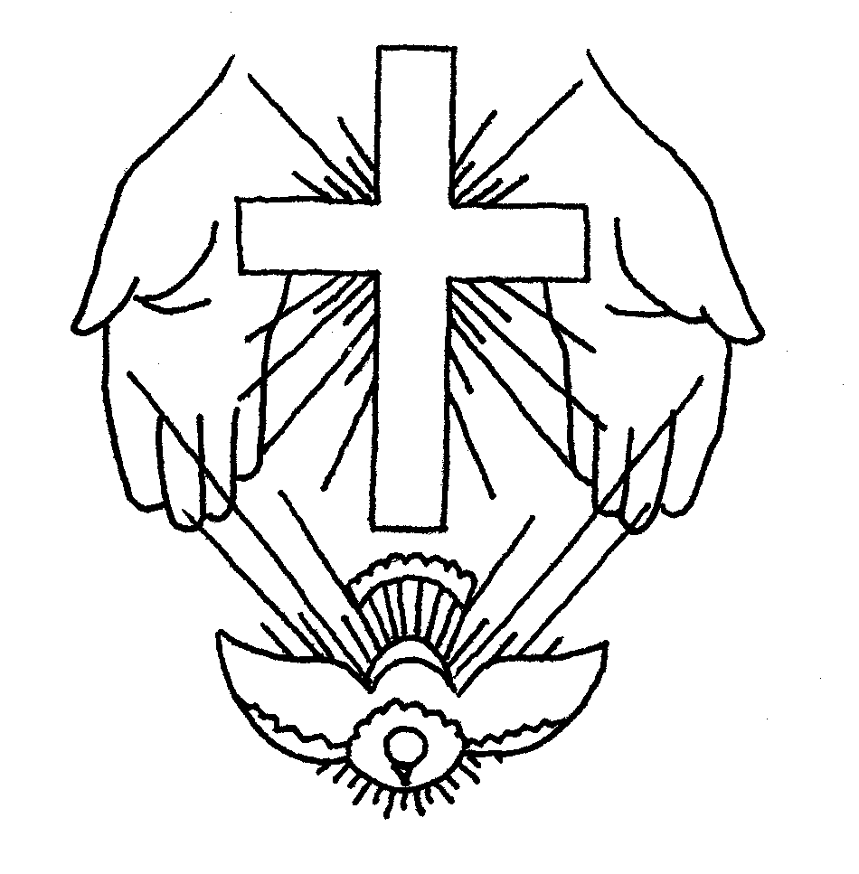 Trinity group black and. Wheat clipart colouring page
