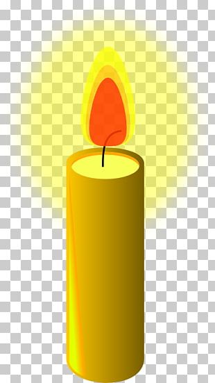 Cliparts png images . Clipart candle yellow candle