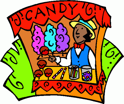 clipart candy booth