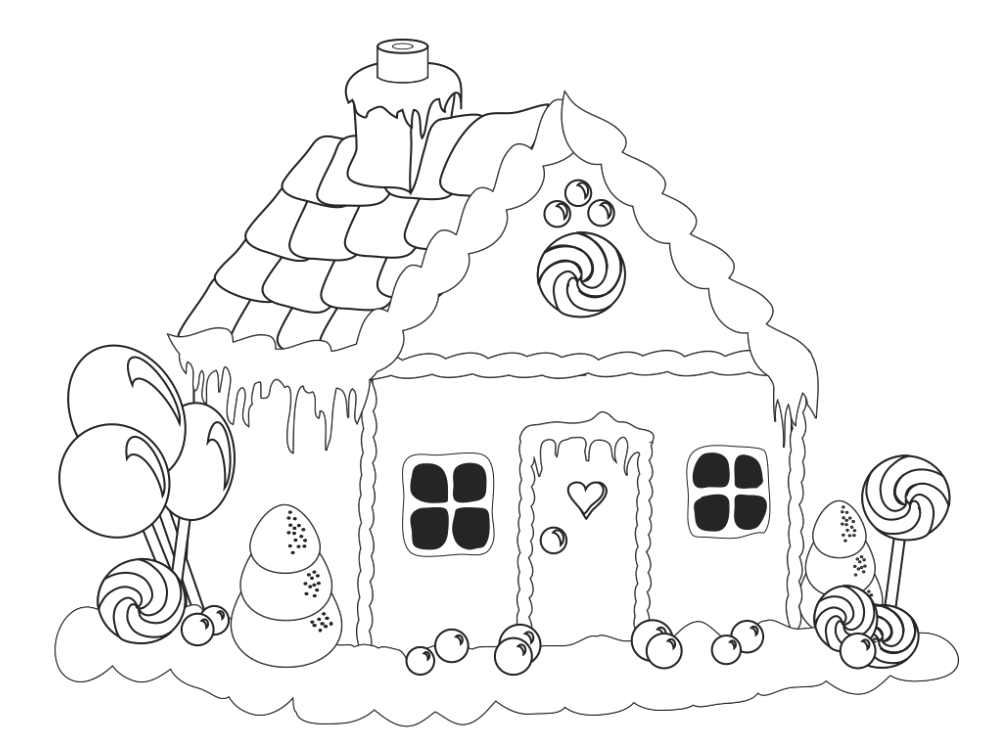 hand clipart house