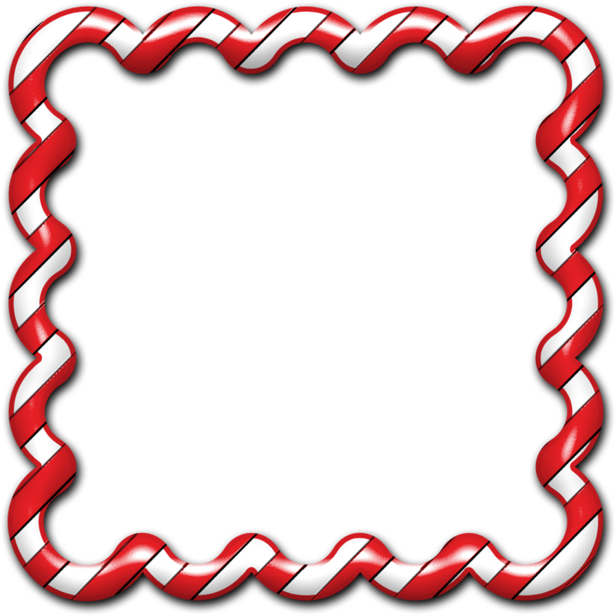 Frame by clipartcotttage on. Candy cane border png