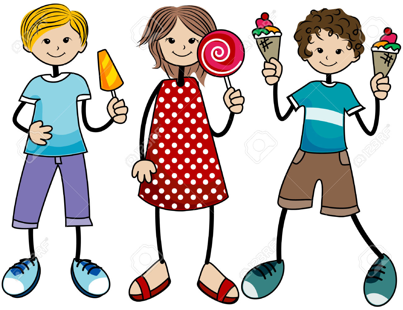 clipart candy group