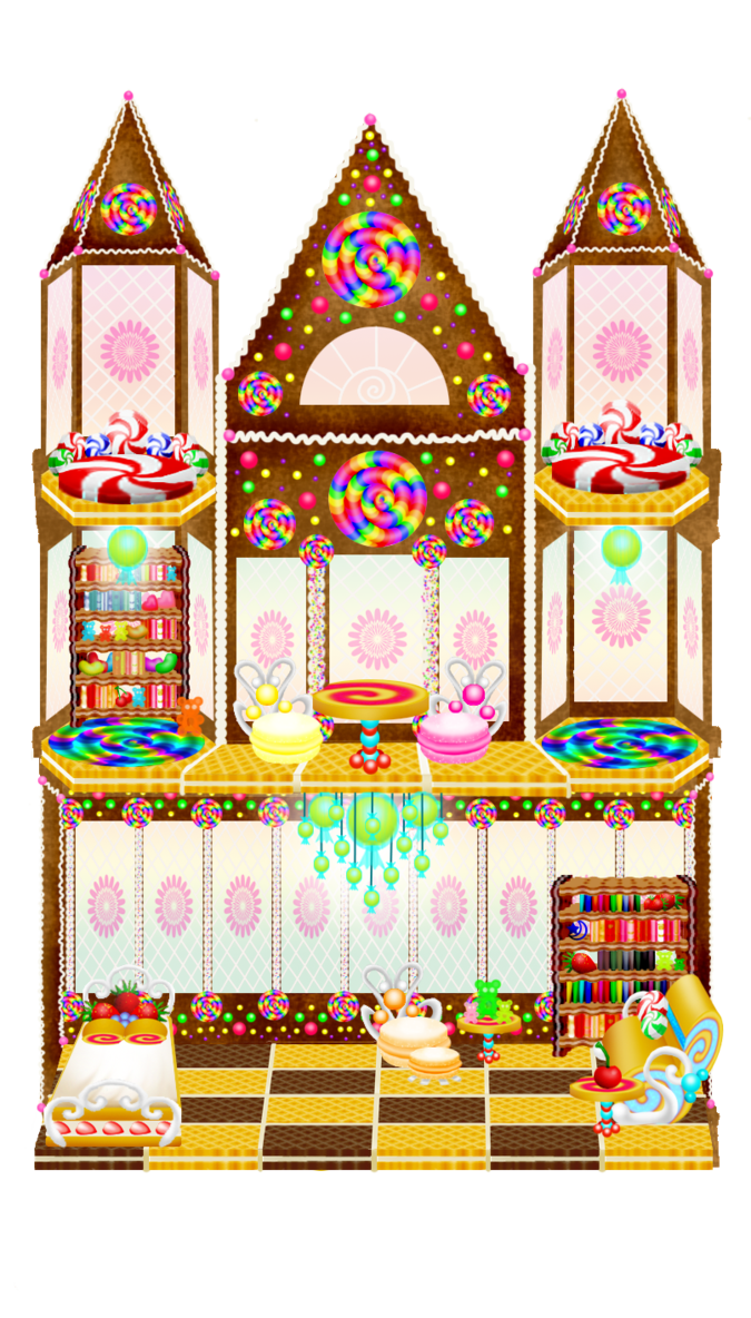 clipart house candy