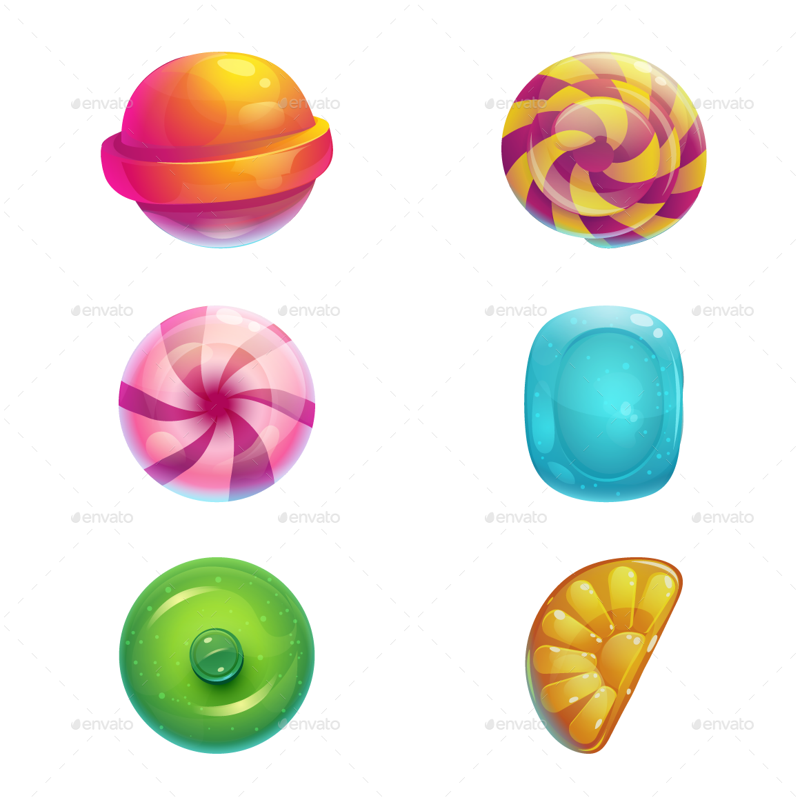 clipart candy jelly sweet