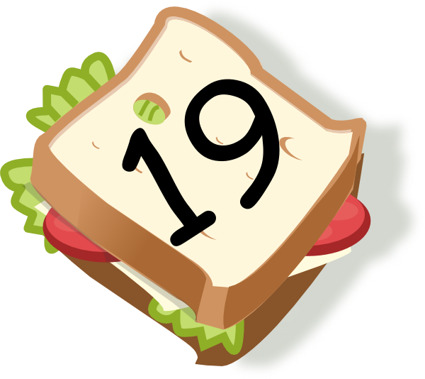 number clipart candy