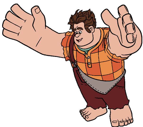 Wreck it ralph clip. Clipart candy person