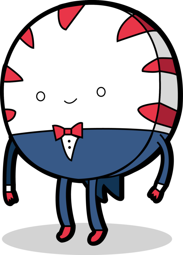 People mascot. Clipart candy person