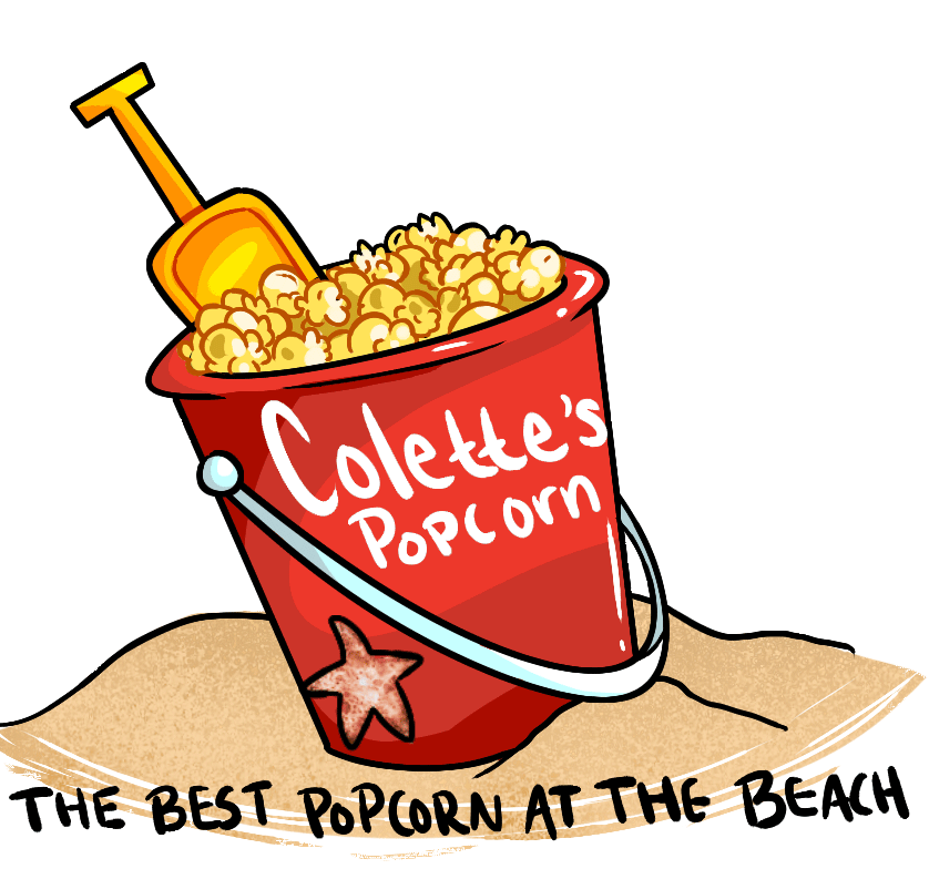 clipart candy popcorn
