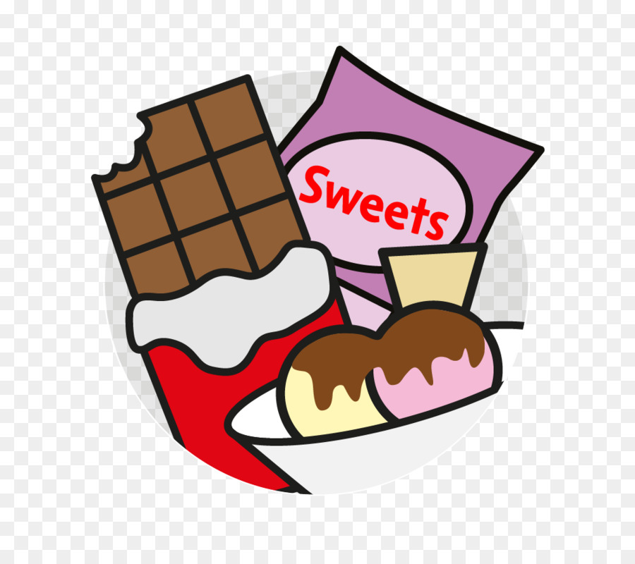 Clipart candy sugary food. Junk cartoon snack transparent