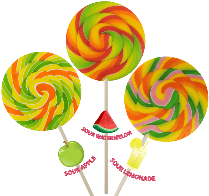 Lollipop hard candy
