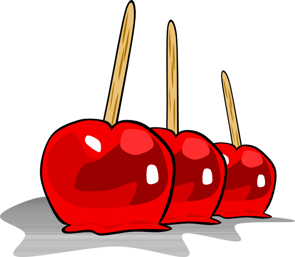 Candied apples clip art. Clipart candy taffy
