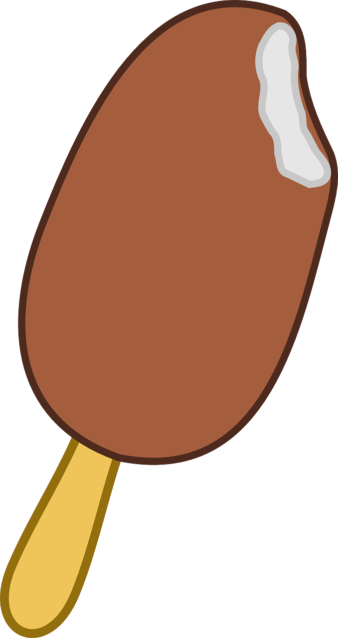 Clipart mouth bite. Candy icecream pencil and