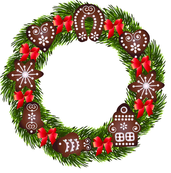 Clipart candy wreath. Fc d png jinan