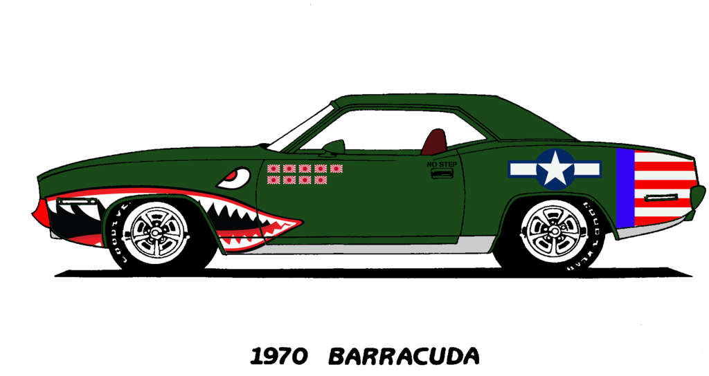 clipart car barracuda