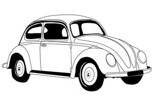 clipart car beetle
