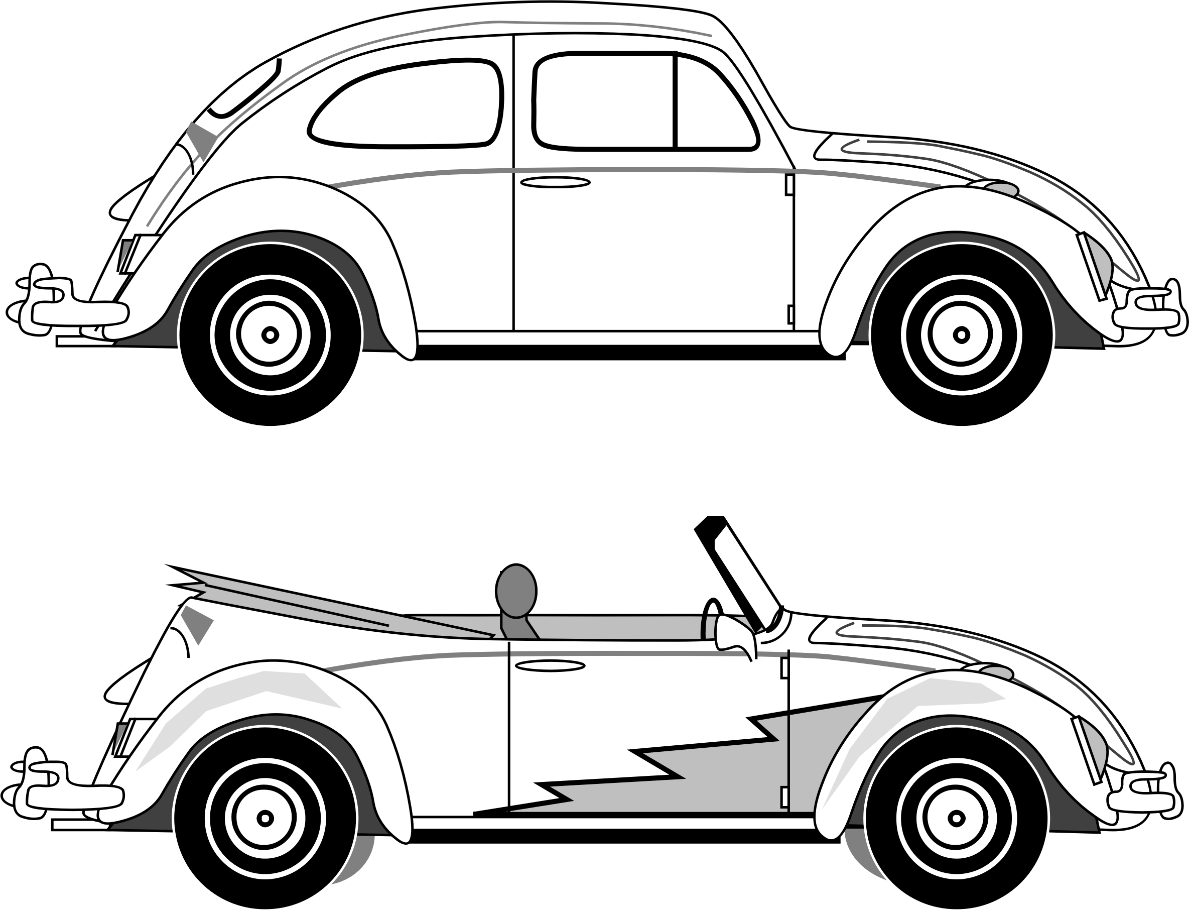 clipart cars beetle