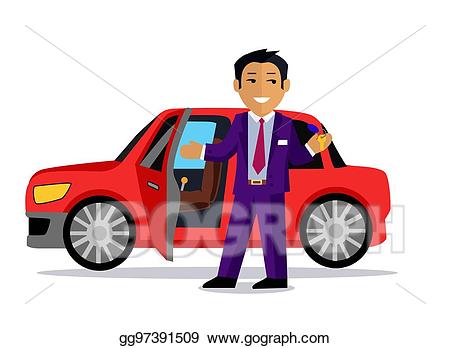 clipart car customer