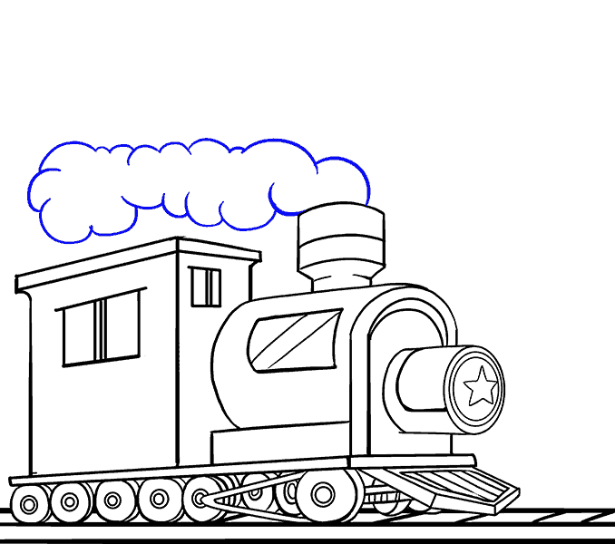 Line Drawing Of Simple Car Front And Side