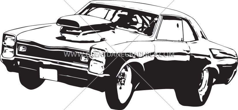 clipart car muscle