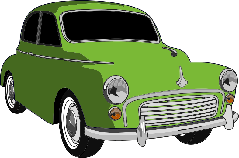 clipart cars green